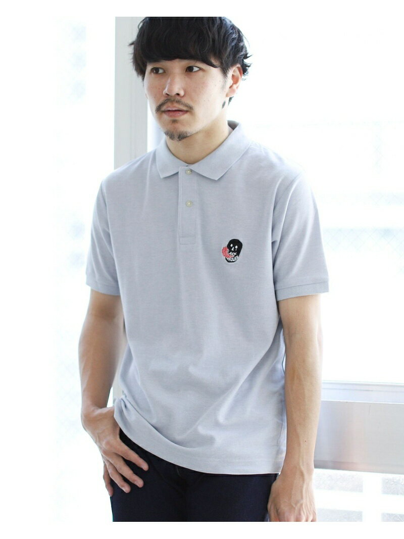 SALE50%OFFBEAMS T / Skull Polo Shirt BEAMS T ӡॹ ȥå ȥåץ ݥ ١ ֥åRBA_E[Rakuten Fashion]