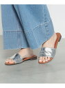 【SALE/50%OFF】MARKO / レザー スライド サンダル BEAMS HEART WOMEN ビームス アウトレット シューズ・靴 サンダル ブラッ...