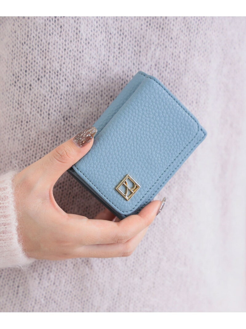 【SALE／50%OFF】【別注】Le Vernis / ミニ ウォレット B:MING by BEAMS ビームス アウトレット 財布・ポーチ・ケース 財布 ブルー ゴールド【RBA_E】[Rakuten Fashion]