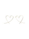【SALE/50%OFF】ハート ピアス CAROLINA GLASER ビームス アウトレット アクセサリー・腕時計 その他のアクセサリー・腕時計 ゴールド【...