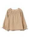 【SALE/60%OFF】スモッキング ギャザー ブラウス (90~150cm) BEAMS mini ビームス アウトレット トップス シャツ・ブラウス ブラ...
