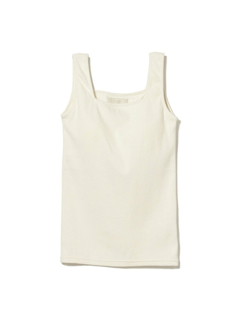 【SALE／30%OFF】B:MING by BEAMS / スクエアネック ブラトップ 21SS B:MING by BEAMS ビームス アウトレット トップス ノースリーブ・タンクトップ ブラック カーキ【RBA_E】[Rakuten Fashion]のサムネイル