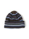 【SALE/30%OFF】マルチボーダー ワッチキャップ BEAMS ビームス アウトレット 帽子 ニット帽・ビーニー ブラウン ブラック ベージュ【RBA_E...