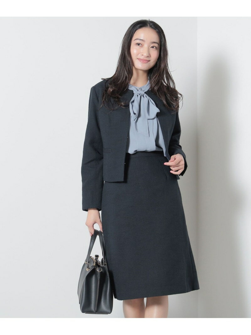 【SALE／20%OFF】ツイードジャケット * スカート(セットアイテム) BEAMS HEART WOMEN ビームス アウトレット ワンピース・ドレス その他のワンピース・ドレス ホワイト ネイビー【RBA_E】【送料無料】[Rakuten Fashion]のサムネイル