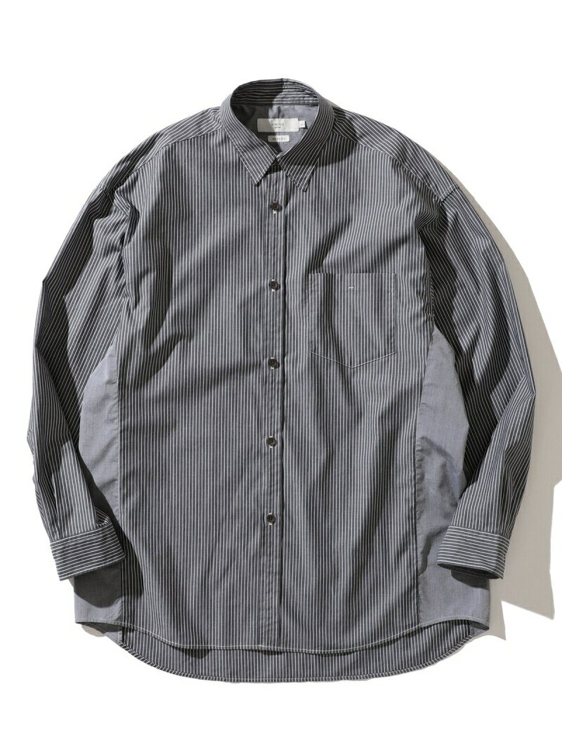 ビームス 【SALE／50%OFF】B:MING by BEAMS / 切替 ワイドフィット レギュラーカラーシャツ B:MING by BEAMS ビームス アウトレット トップス シャツ・ブラウス ブラック【RBA_E】【送料無料】[Rakuten Fashion]