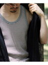 【SALE/30%OFF】Healthknit / 別注 ボーダー タンクトップ B:MING by BEAMS ビームス アウトレット トップス ノースリーブ...