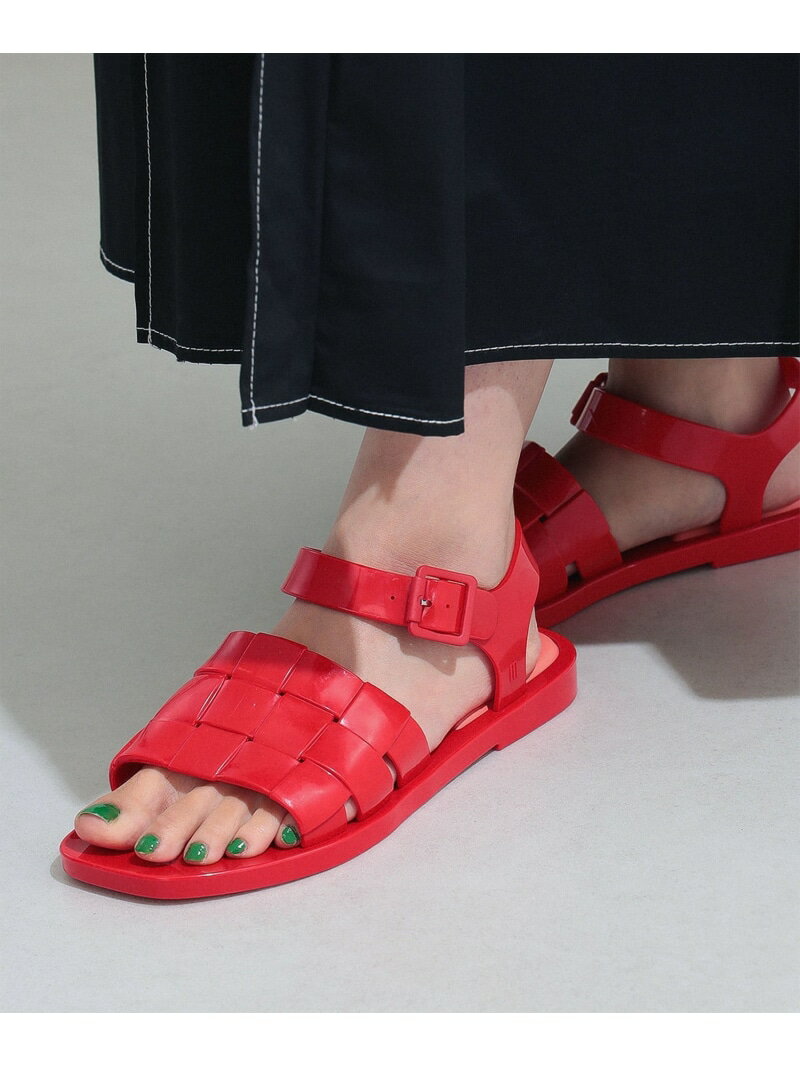 メリッサ 【SALE／50%OFF】melissa / Basket Sandal Ray BEAMS ビームス アウトレット シューズ・靴 サンダル レッド グリーン【RBA_E】【送料無料】[Rakuten Fashion]