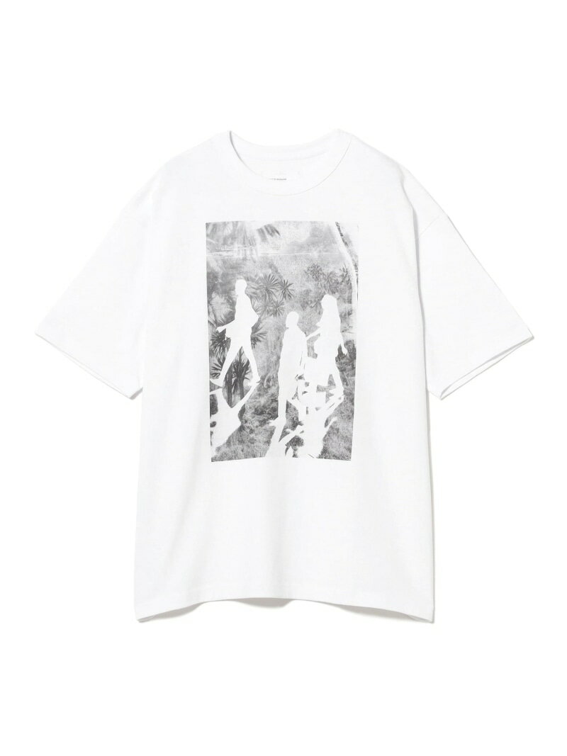 【SALE／50%OFF】Shinichiro Shiraishi / T-Shirt3 BEAMS T ビームス アウトレット トップス カットソー・Tシャツ ホワイト【RBA_E】【送料無料】[Rakuten Fashion]