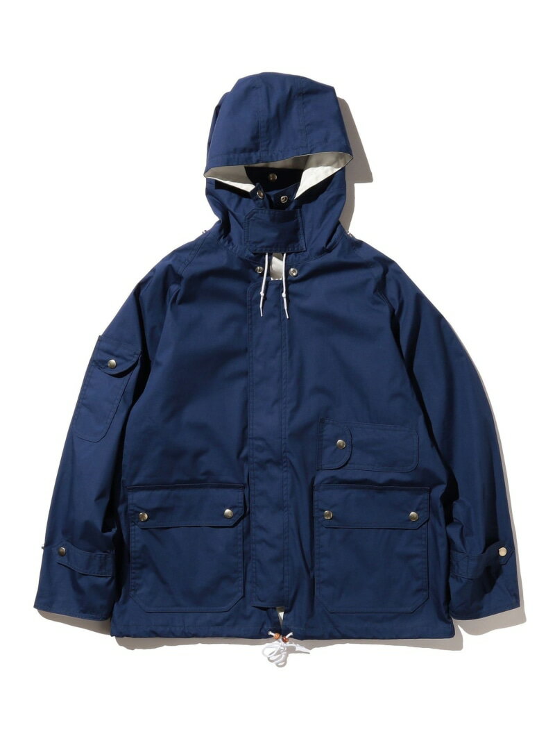 【SALE／60 OFF】BEAMS PLUS / リバーシブル 3レイヤー セーリング ジャケット BEAMS PLUS ビームス アウトレット ジャケット アウター マウンテンパーカー ネイビー ベージュ グリーン【RBA_E】【送料無料】 Rakuten Fashion