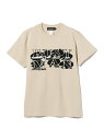 【SALE／40 OFF】Lilypad Magazine / Busy Man T SP BEAMS T ビームス アウトレット トップス カットソー Tシャツ ベージュ【RBA_E】 Rakuten Fashion