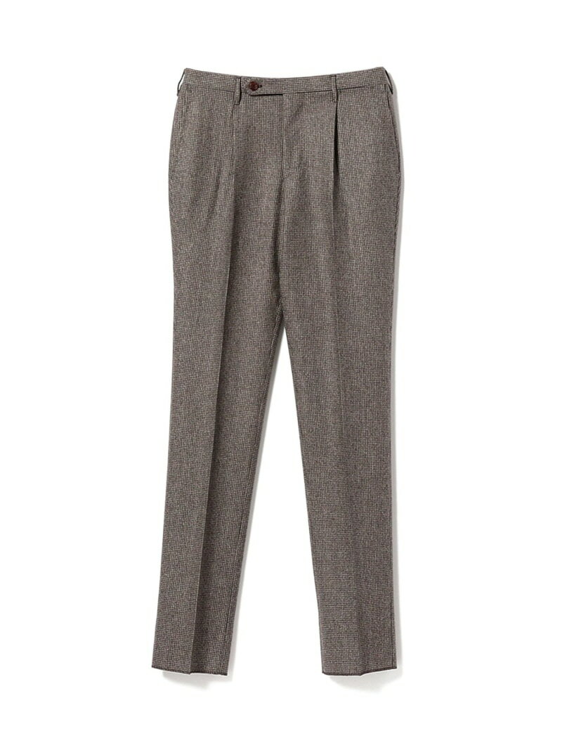 【SALE／30%OFF】ROTA / 581 ミニハウンドトゥース 1プリーツ スラックス Brilla per il gusto ビームス アウトレット パンツ その他のパンツ ブラウン【RBA_E】【送料無料】[Rakuten Fashion]
