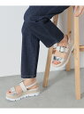 【SALE/40%OFF】バックル ジュート 2層 サンダル BEAMS HEART WOMEN ビームス アウトレット シューズ・靴 サンダル ホワイト ブラ...