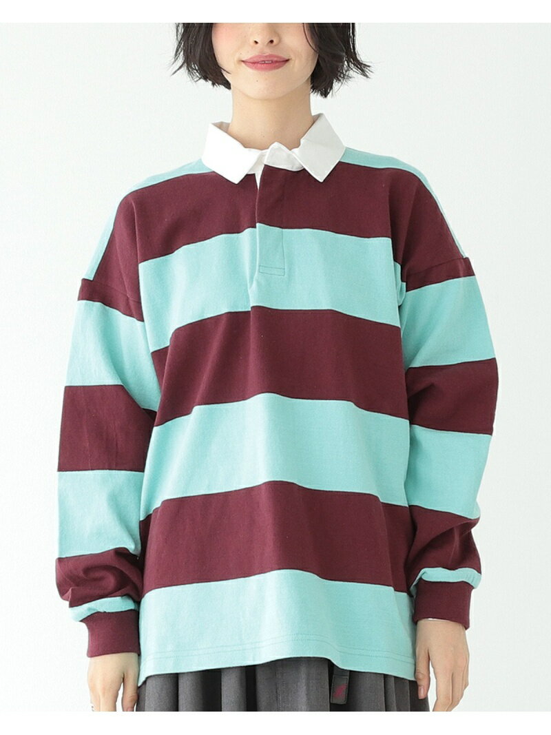 【SALE／70%OFF】COLUMBIA KNIT × BEAMS BOY / ラグビー ジャージ ロングスリーブ シャツ BEAMS BOY ビームス アウトレット トップス カットソー・Tシャツ【RBA_E】【送料無料】[Rakuten Fashion]