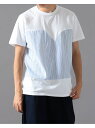 ALOYE / Shirt Fabrick Tシャツ 21SS BEAMS T ビームス アウトレット トップス カットソー・Tシャツ ホワイト ブラック