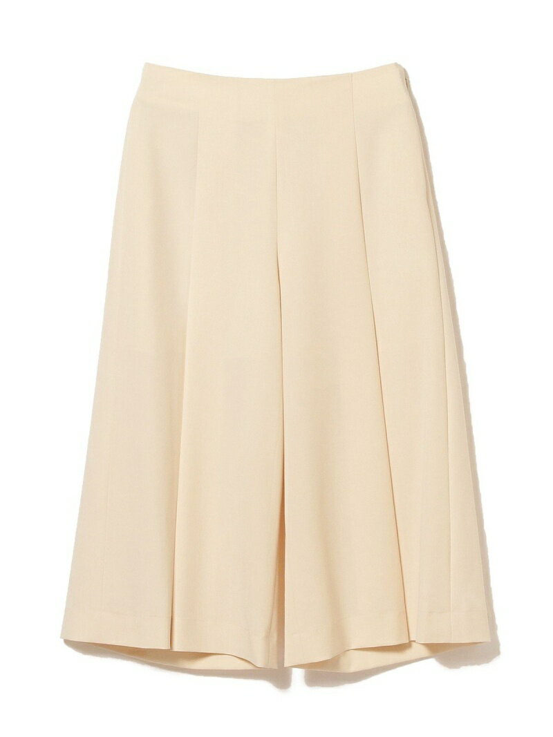 【SALE／70%OFF】BEAMS HEART / フレア キュロットパンツ BEAMS HEART ビームス アウトレット パンツ その他のパンツ ホワイト ネイビー ブラウン【RBA_E】[Rakuten Fashion]のサムネイル