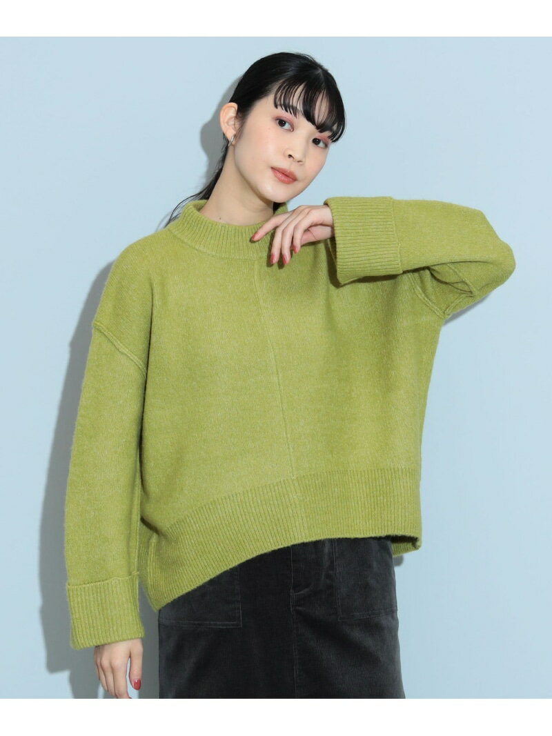 【SALE／40%OFF】アウトリンキング プルオーバー(手洗い可能) BEAMS HEART WOMEN ビームス アウトレット トップス ニット ベージュ ブルー ピンク【RBA_E】[Rakuten Fashion](4)