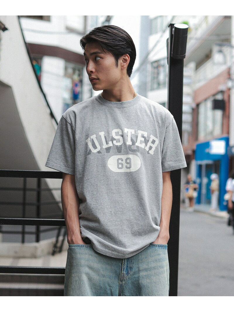 Rakuten - 【SALE／40%OFF】ARMY PRINT T-Shirt BEAMS T ビームス アウトレット トップス カットソー・Tシャツ グレー ネイビー【RBA_E】[Rakuten Fashion]