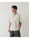 【SALE／30%OFF】BEAMS / フェイク イン ポロシャツ BEAMS ビームス アウトレット トップス ポロシャツ グレー ネイビー【RBA_E】【送料無料】[Rakuten Fashion]