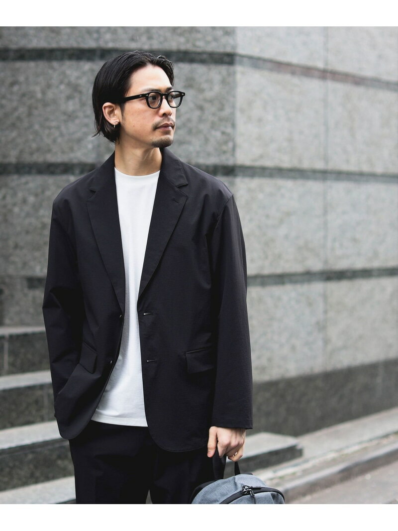 【SALE／50%OFF】CITY DWELLERS / CORDURA(R) リップストップナイロン 2ボタン ジャケット 24SS (セットアップ対応) B:MING by BEAMS ビームス アウトレット スーツ・フォーマル スーツジャケット グリーン ブラック【RBA_E】【送料無料】[Rakuten Fashion]