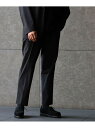 【SALE/50%OFF】CITY DWELLERS / CORDURA(R) リップストップナイロン 1プリーツスラックス 24SS (セットアップ対応) B...