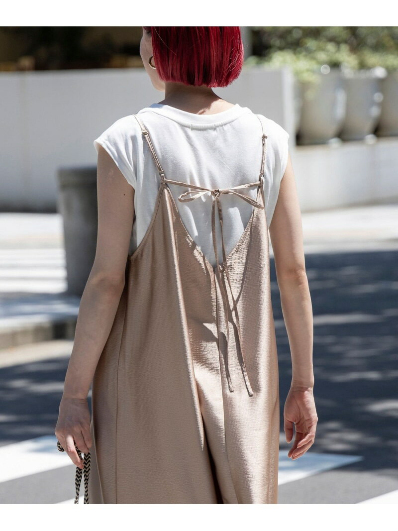 【SALE／40%OFF】サッカーサテン キャミワンピース インナーセット(セットアイテム) BEAMS HEART WOMEN ビームス アウトレット ワンピース・ドレス その他のワンピース・ドレス グリーン ネイビー ベージュ【RBA_E】【送料無料】[Rakuten Fashion]