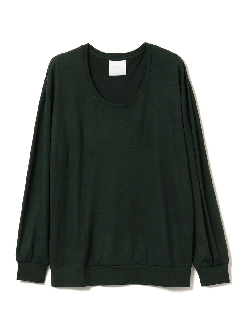 SLOANE/別注ウール天竺Uネッ...