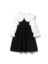 【SALE/40%OFF】セレモニー エプロン ワンピース ブラウス セット(100~130cm) B:MING by BEAMS ビームス アウトレット スー...