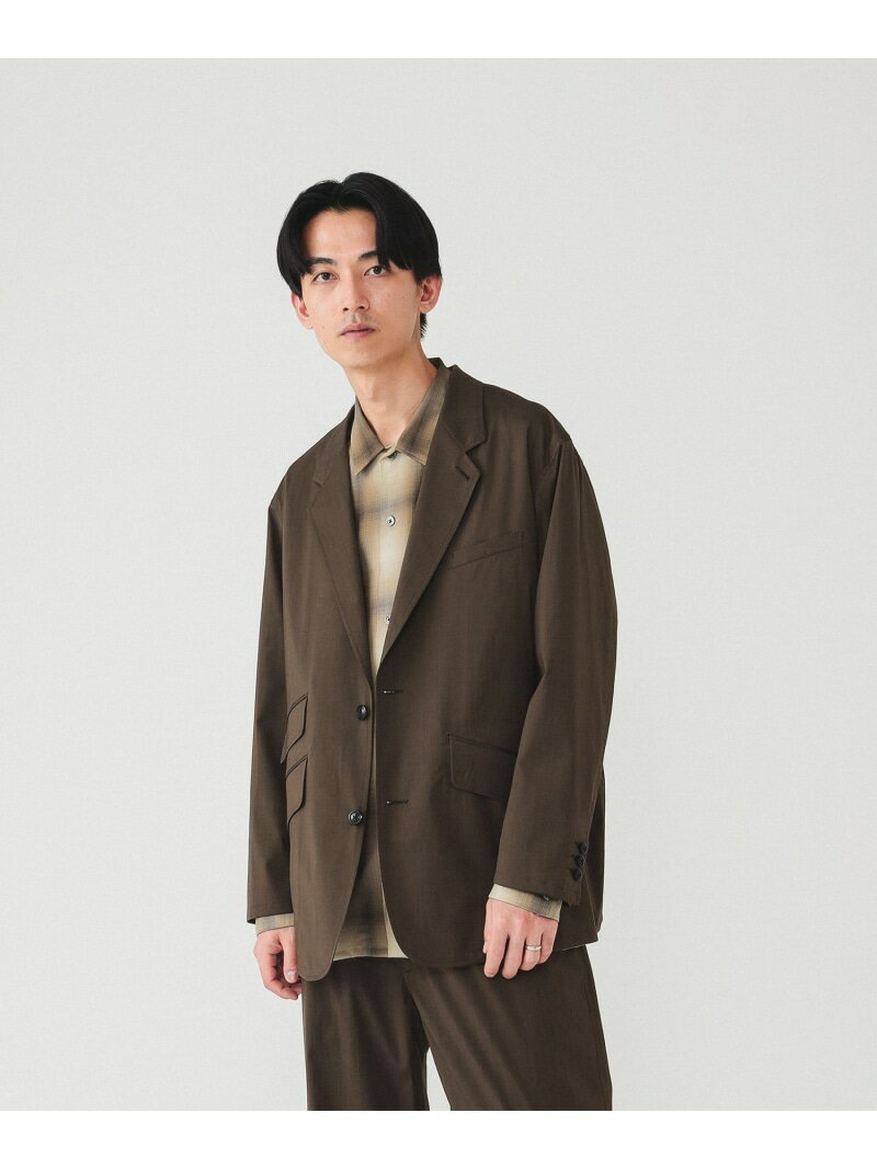 ビームス テーラードジャケット メンズ 【SALE／50%OFF】BEAMS / ウール 2ボタン ジャケット BEAMS ビームス アウトレット ジャケット・アウター テーラードジャケット・ブレザー ブラウン【RBA_E】【送料無料】[Rakuten Fashion]