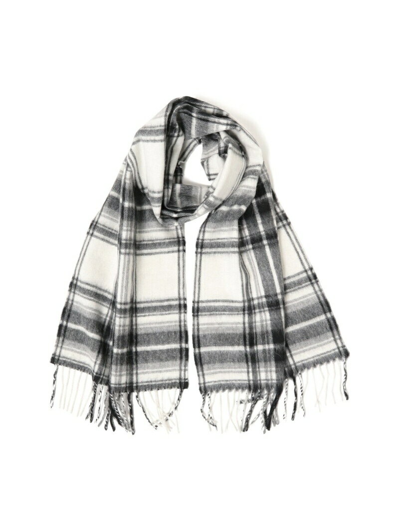 【SALE／20%OFF】W.J HENDERSON / チェック スカーフ B:MING by BEAMS ビームス アウトレット ファッショングッズ ストール ブラック ブラウン イエロー【RBA_E】【送料無料】[Rakuten Fashion]