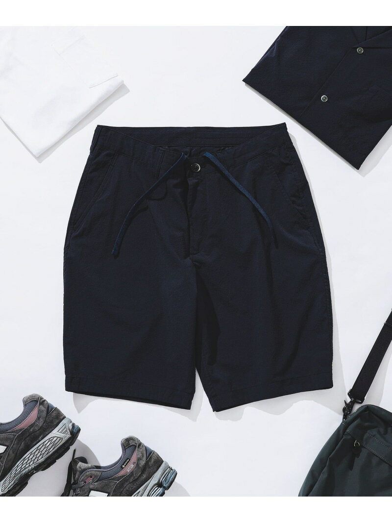 【SALE／70%OFF】BEAMS / SOLOTEX(R)シアサッカー ショーツ BEAMS ビームス アウトレット パンツ その他のパンツ ブラック カーキグリーン ネイビー【RBA_E】[Rakuten Fashion]