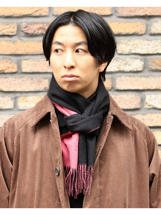 【SALE／50%OFF】beee / Solid Reversible Cashmere Muffler BEAMS MEN ビームス アウトレット ファッショングッズ マフラー/スヌード【RBA_E】【送料無料】[Rakuten Fashion]