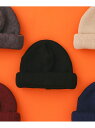 【SALE/50%OFF】ロールアップ ワッチキャップ BEAMS ビームス アウトレット 帽子 ニット帽・ビーニー ネイビー ブラック ベージュ【RBA_E】...