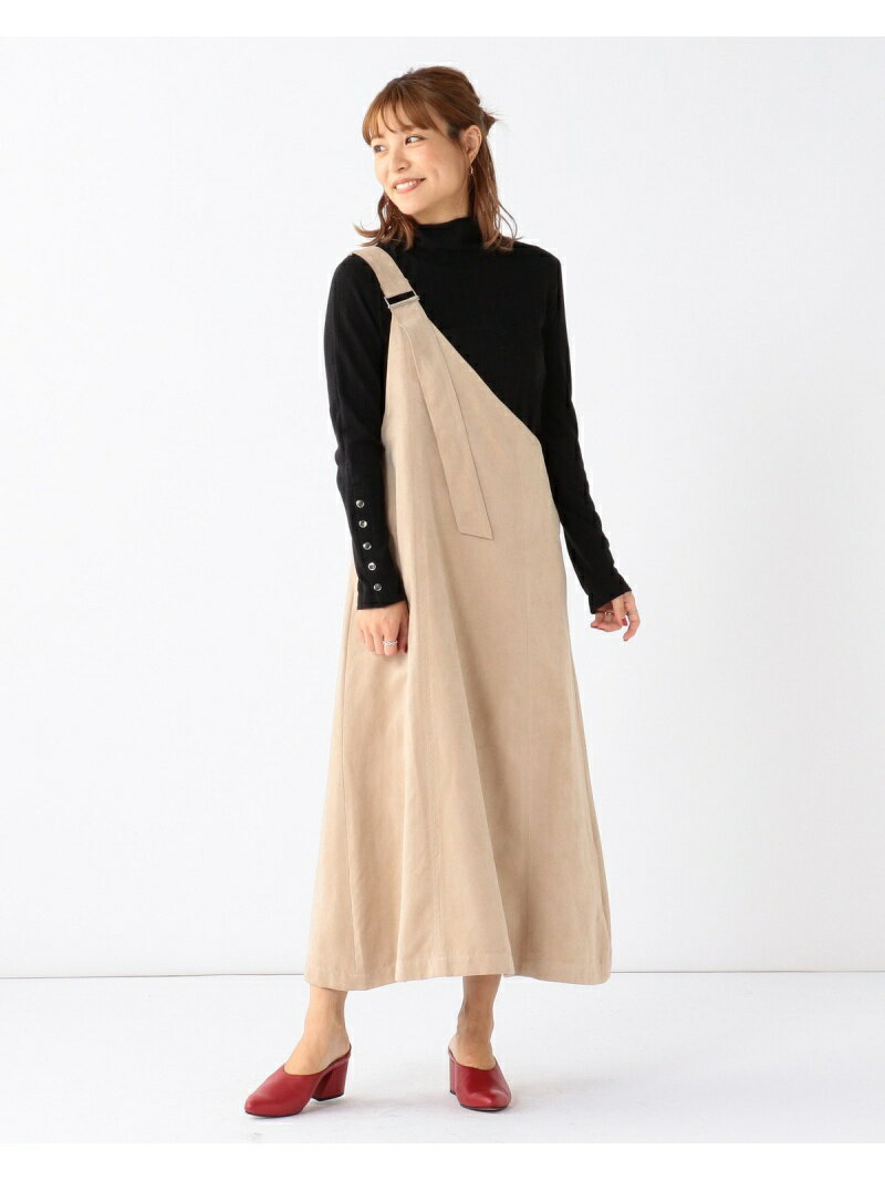 楽天市場 Sale 65 Off Ray Beams フェイク スエード ワンショルダー ワンピース Ray Beams ビームス アウトレット ワンピース シャツワンピース ベージュ ブラウン Rba E 送料無料 Rakuten Fashion Beams Outlet