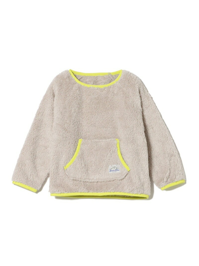 【SALE／15%OFF】BEAMS mini / ダブルボア プルオーバー 21FW (90~150cm) BEAMS mini ビームス アウトレット トップス スウェット・トレーナー グレー カーキ【RBA_E】[Rakuten Fashion]