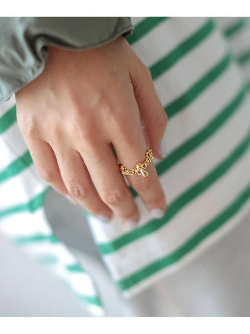 【SALE/70%OFF】BEAMS BOY / ハートチャーム リング ゴールド BEAMS BOY ビームス アウトレット アクセサリー・腕時計 その他のア...