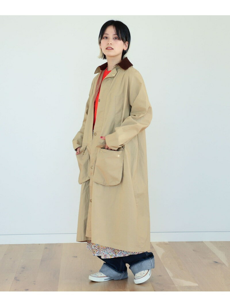 【SALE／40%OFF】Barbour * BEAMS BOY / 別注 Balvenie Long Jacket BEAMS BOY ビームス アウトレット ジャケット・アウター その他のジャケット・アウター ベージュ【RBA_E】【送料無料】[Rakuten Fashion]