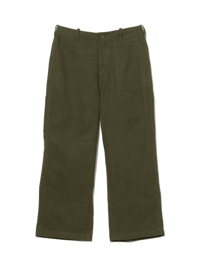 【SALE／30%OFF】BEAMS｜【別注】UNIVERSAL OVERALL / MESH CRAZY BAKER PANTS｜メンズ パンツ カジュアル｜メッシュパンツ ベイカーパンツ クレイジーデザイン｜ベルトレス スピンドル仕様｜春 夏 BEAMS ビームス メン パンツ その他【RBA_E】【送料無料】[Rakuten Fashion]