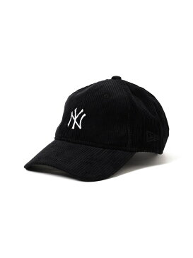 NEW ERA * BEAMS / 別注 930 MID Logo Corduroy Cap BEAMS MEN ビームス メン 帽子/ヘア小物 キャップ ブラック ベージュ ネイビー【先行予約】*【送料無料】[Rakuten Fashion]