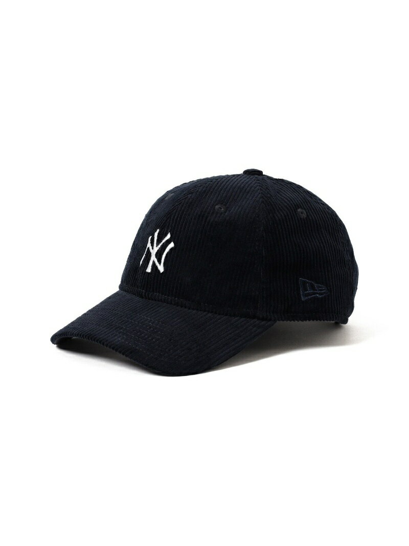 NEW ERA * BEAMS / 別注 930 MID Logo Corduroy Cap BEAMS MEN ビームス メン 帽子/ヘア小物 キャップ ブラック ベージュ ネイビー【先行予約】*【送料無料】[Rakuten Fashion]