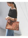 A VACATION / BREAD M PAISLEY トートバッグ Demi-Luxe BEAMS デミルクス ビームス バッグ トートバッグ オレンジ【送...