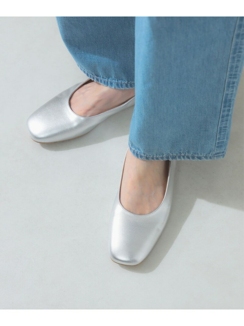 フラット パンプス ビームスセレモニー2026 Demi-Luxe BEAMS デミルクス ビームス シューズ 靴 パンプス ブラック シルバー【送料無料】 Rakuten Fashion