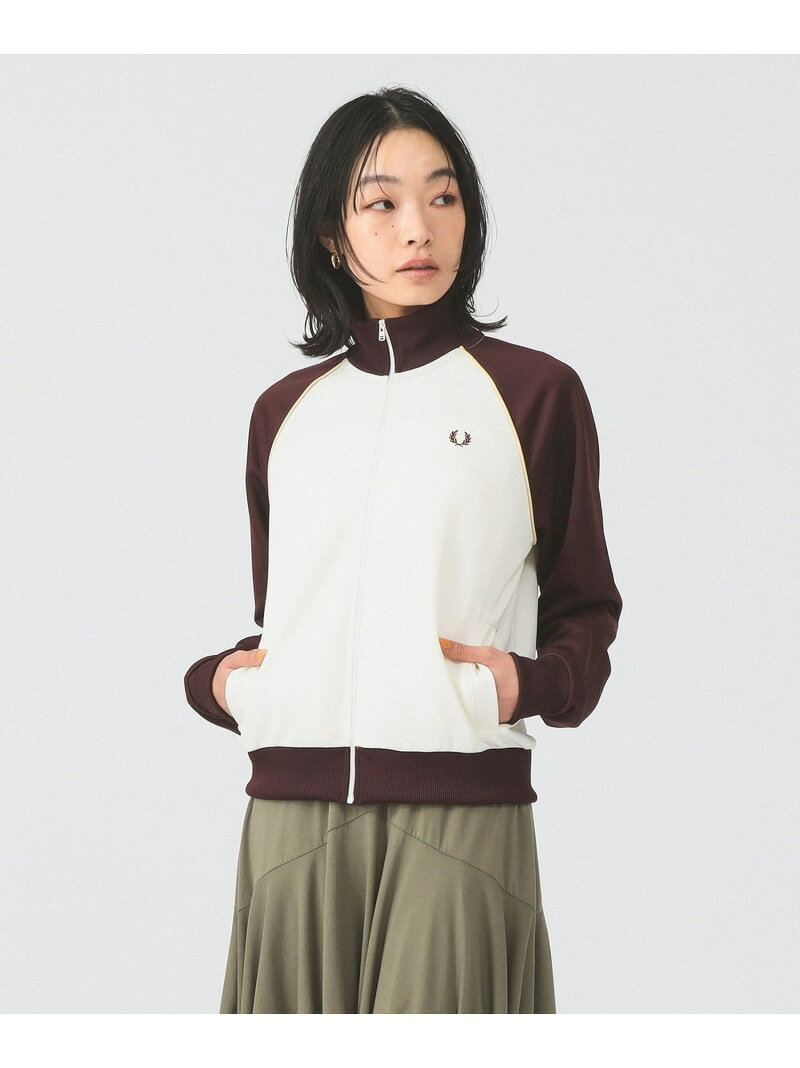 フレッドペリー ブルゾン レディース FRED PERRY ナイロントラック