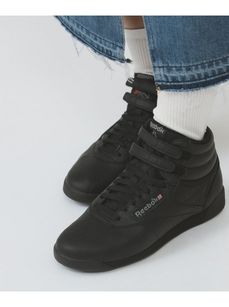 Reebok / フリースタイル ハイ Ray BEAMS ビームス ウイメン シューズ・靴 スニーカー ブラック ホワイト【送料無料】[Rakuten Fashion]