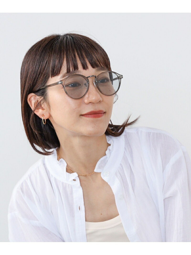 BEAMS HEART / ボストン グラス BEAMS HEART WOMEN ビームス ハート ファッション雑貨 サングラス ベージュ ブラック[Rakuten Fashion]のサムネイル
