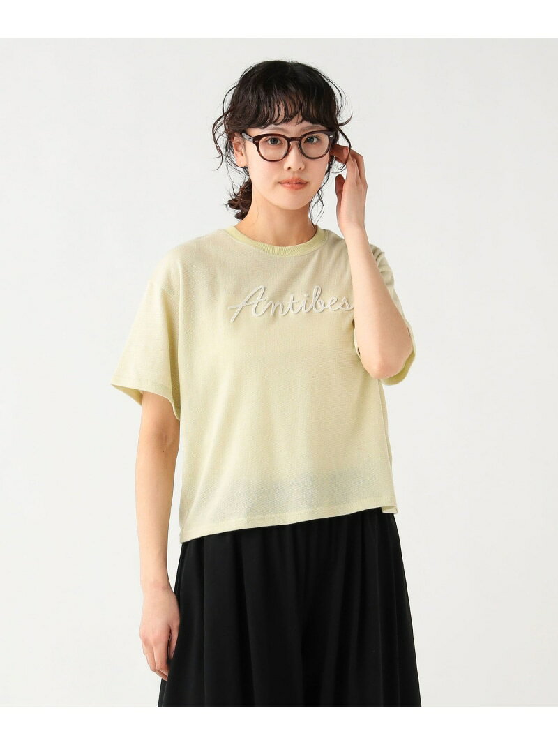 【SALE／30%OFF】【7/16新規値下げ】ミジンコ ボーダー ロゴ Tシャツ 26SS フェス ウォッシャブル 洗える イージーケア BEAMS HEART WOMEN ビームス ハート トップス カットソー・Tシャツ グレー レッド【RBA_E】[Rakuten Fashion] beams-10094676 BEAMS/ビームス サンプル画像3