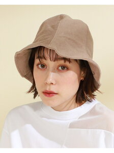 Ray BEAMS / パイル チューリップ ハット Ray BEAMS ビームス ウイメン 帽子/ヘア小物 帽子その他 ブラウン グリーン【送料無料】[Rakuten Fashion]