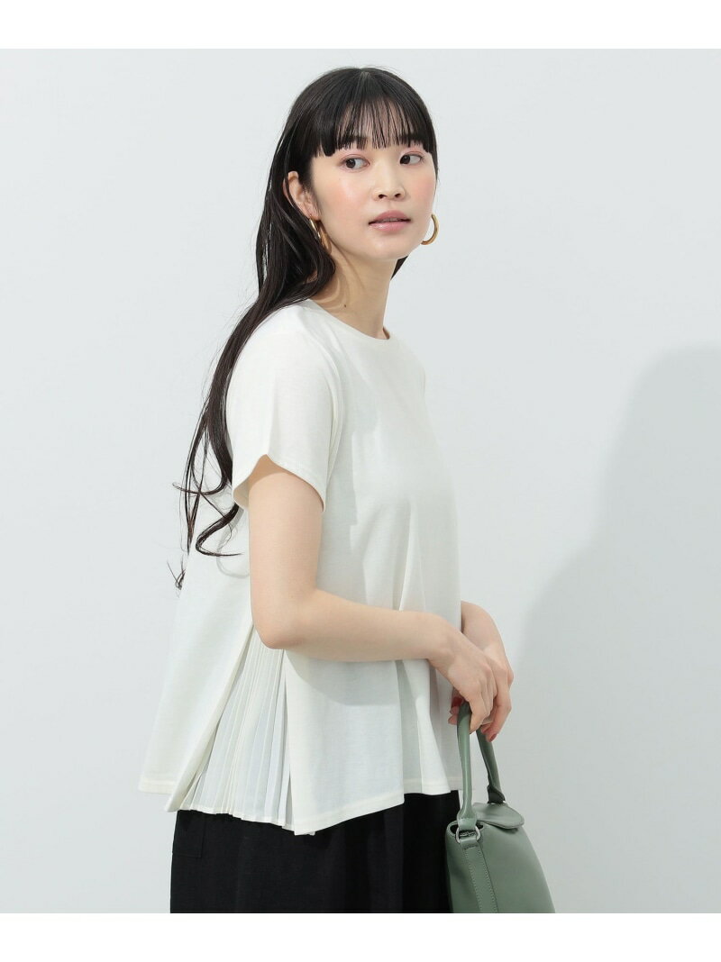 BEAMS HEART / 脇プリーツ プルオーバー BEAMS HEART WOMEN ビームス ハート トップス カットソー Tシャツ ホワイト ブラック ブラウン【送料無料】 Rakuten Fashion