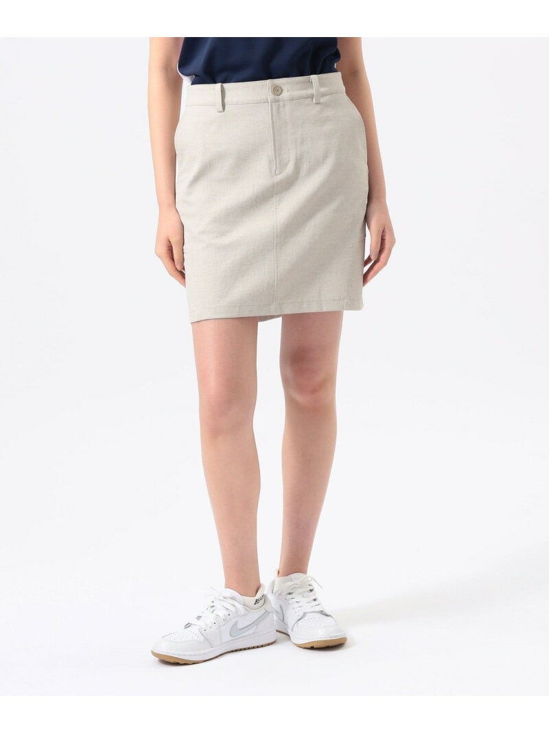 Rakuten - ORANGE LABEL / ストレッチ ドライオックス スカート(接触冷感・吸水速乾・UVカット) BEAMS GOLF ORANGE LABEL ビームス ゴルフ スカート その他のスカート ネイビー ベージュ ホワイト【送料無料】[Rakuten Fashion]