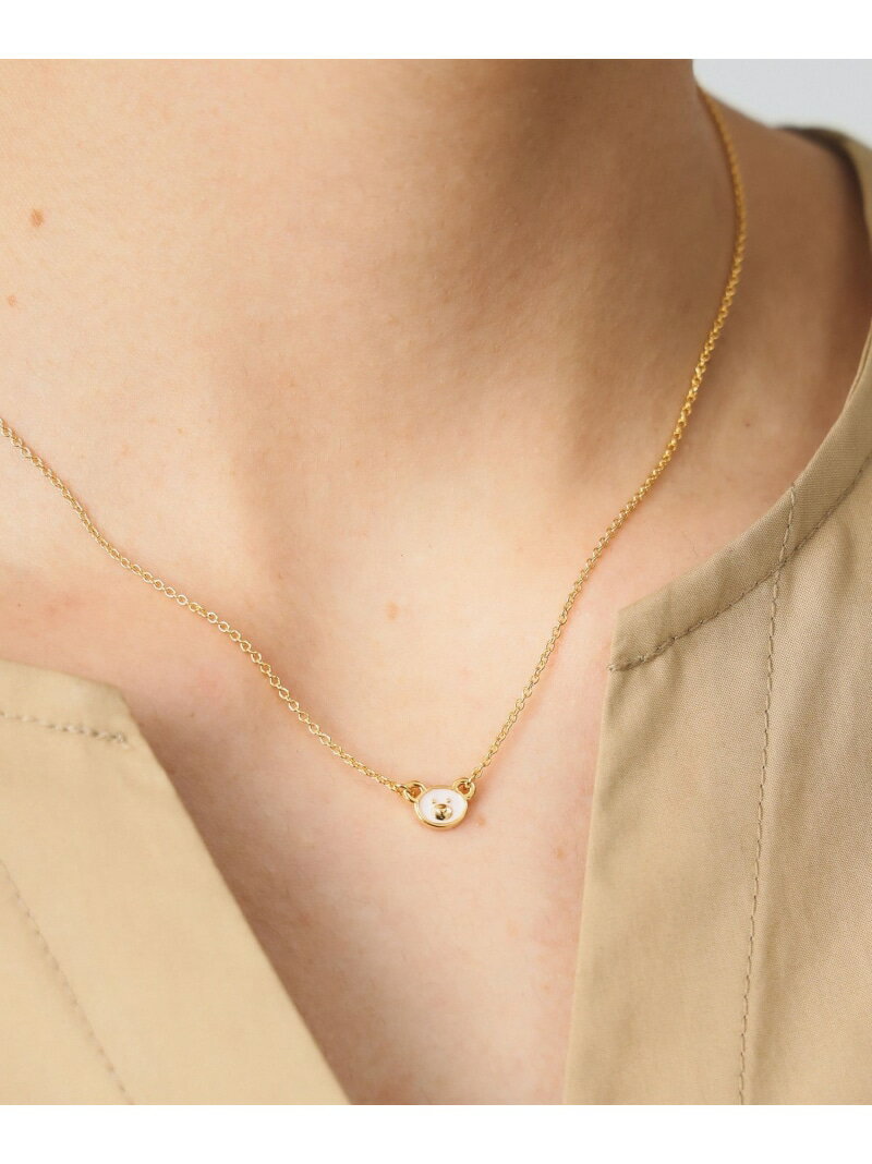 Rakuten - プチ エポ くま ネックレス Ray BEAMS ビームス ウイメン アクセサリー・腕時計 ネックレス ブルー ピンク[Rakuten Fashion]