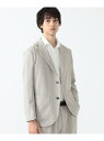 【イージーケア】BEAMS HEART / リネンライク リラックス 2ボタン ジャケット(セットアップ対応) BEAMS HEART MEN ビームス ハート ジャケット・アウター テーラードジャケット・ブレザー ベージュ【送料無料】[Rakuten Fashion]